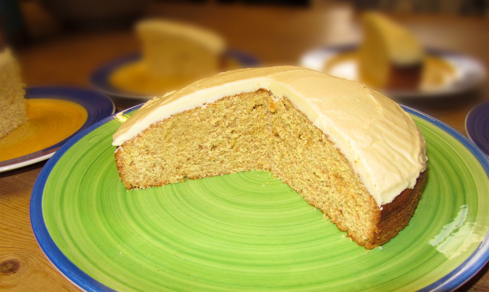 Marmalade cake - Cut