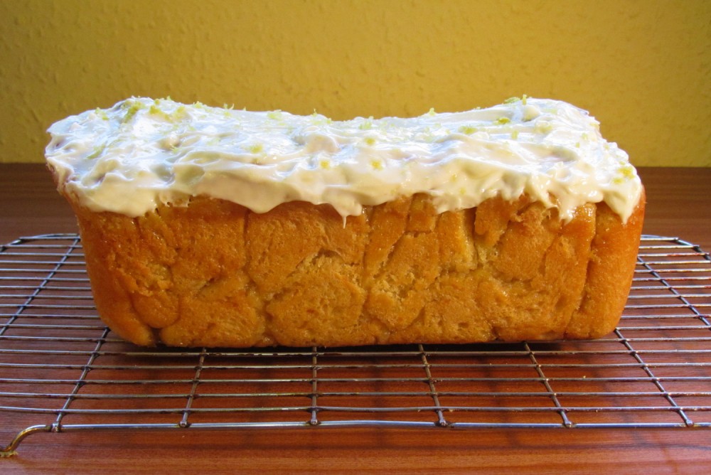 Sweet Dough Lemon Loaf Cake Recipe